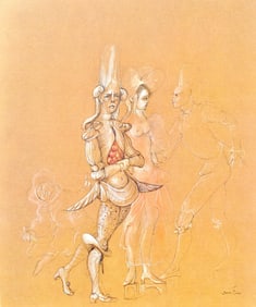 Leonor Fini, Composition, Fruits de la Passion, XXe siecle, Limited Edition Heliogravure