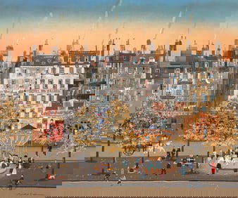 Michel Delacroix, Le Mange, Limited Edition Lithograph