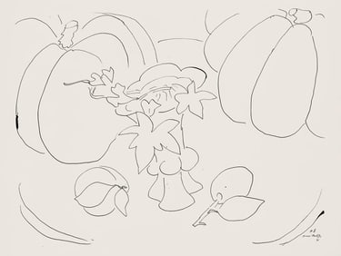 Henri Matisse, Serie H, var. 8 (Duthuit 9), Henri Matisse, Dessins, Themes et variations, Limited