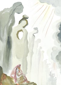Salvador Dali, Le Purgatoire XIII (Michler/Lopsinger 1039-1138; Field 189-200), La Divine Comedie,