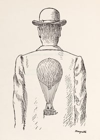 Rene Magritte, Composition, Dix dessins de Rene Magritte, Limited Edition Lithograph