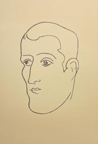 Henri Matisse, Composition (Duthuit 31), Apollinaire, Limited Edition Lithograph