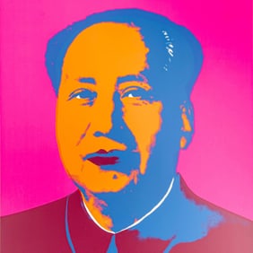 Andy Warhol, Mao Zedong, Pink, Official Edition, Sunday B. Morning, Silkscreen