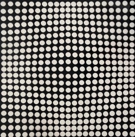 Victor Vasarely, Composition, Tiefenbilder, Limited Edition Heliogravure