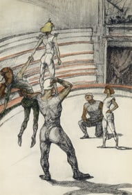 Henri de Toulouse-Lautrec, Travail de tapis, The Circus by Toulouse-Lautrec, Limited Edition