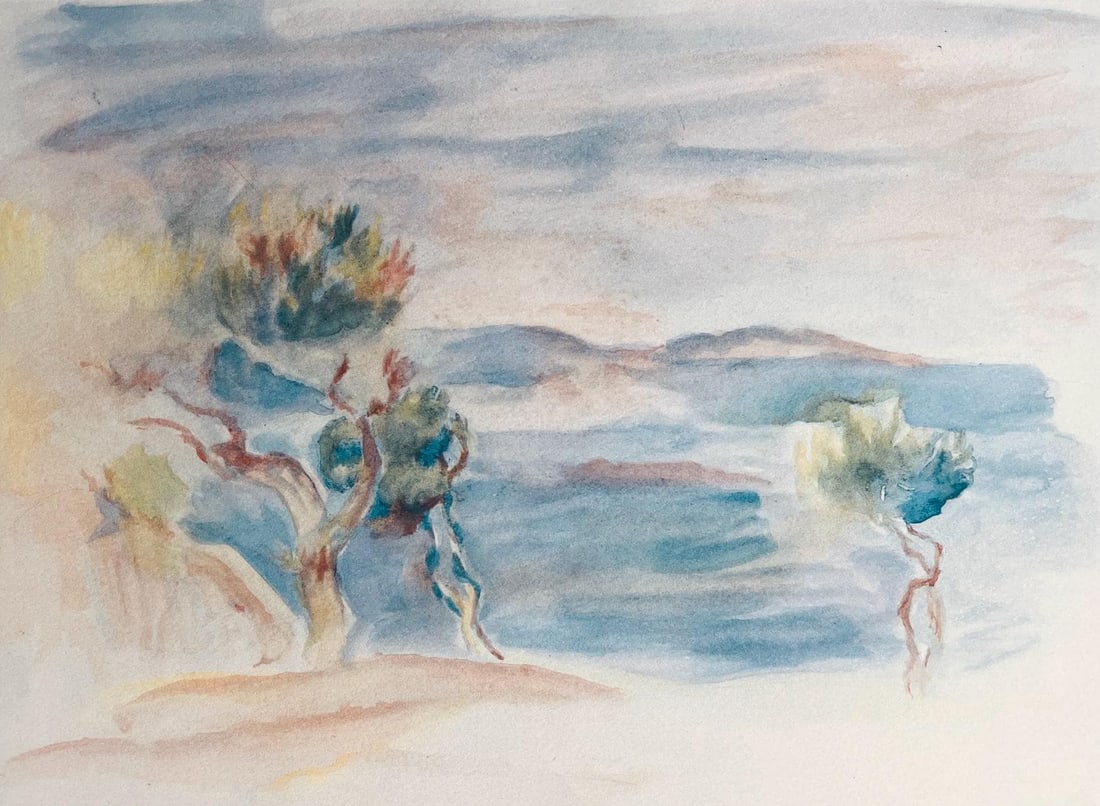 Pierre-Auguste Renoir, Composition, Seize Aquarelles et Sanguines de Renoir, Limited Edition (1 of 4)