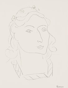 Henri Matisse, Serie O, var. 11 (Duthuit 9), Henri Matisse, Dessins, Themes et variations, Limited