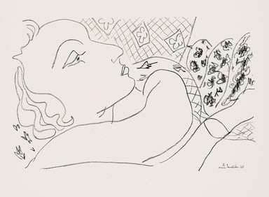 Henri Matisse, Serie Z, var. 2 (Duthuit 9), Henri Matisse, Dessins, Themes et variations, Limited