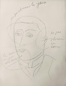 Henri Matisse, Composition, Dessins de Matisse, Hommage no2, Limited Edition Lithograph