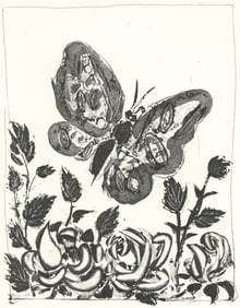 Pablo Picasso, Le Papillon (The Butterfly) (Orozco p.82), Histoire naturelle, Limited Edition