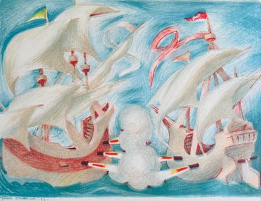 Jean Charlot, Composition, Limited Edition Lithograph