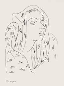 Henri Matisse, Serie L, var. 8 (Duthuit 9), Henri Matisse, Dessins, Themes et variations, Limited