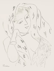 Henri Matisse, Serie L, var. 14 (Duthuit 9), Henri Matisse, Dessins, Themes et variations, Limited
