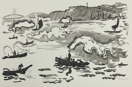 Paul Signac, Rotterdam, Signac Dessins, Limited Edition Lithograph