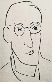 Henri Matisse, Lithographie IX (Duthuit 20), Repli, Gravures de Henri Matisse, Limited Edition