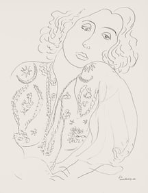 Henri Matisse, Serie I, var. 13 (Duthuit 9), Henri Matisse, Dessins, Themes et variations, Limited