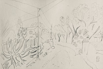 Henri Matisse, Composition (Dutel 3), Dessins de Henri-Matisse, Limited Edition Lithograph