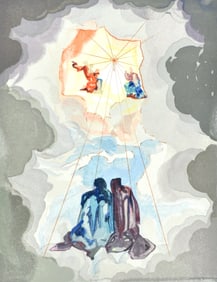 Salvador Dali, Le Paradis XV (Michler/Lopsinger 1039-1138; Field 189-200), La Divine Comedie,
