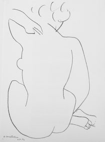 Henri Matisse, Composition, Derriere le miroir, Limited Edition Lithograph