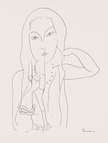 Henri Matisse, Serie N, var. 2 (Duthuit 9), Henri Matisse, Dessins, Themes et variations, Limited