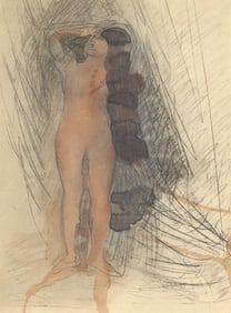 Auguste Rodin, Composition, La Varende, Rodin, Limited Edition Lithograph