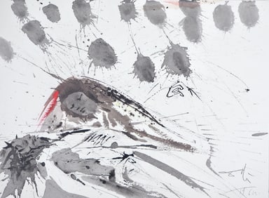 Salvador Dali, Composition (Michler/Lopsinger 1600; Field 69-3), Biblia Sacra, Limited Edition