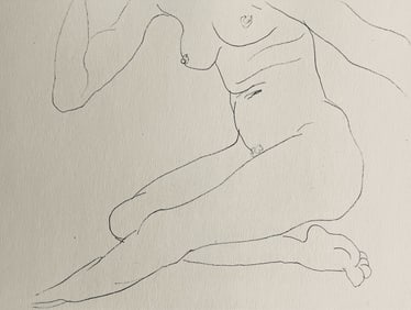 Henri Matisse, Composition (Dutel 3), Dessins de Henri-Matisse, Limited Edition Lithograph