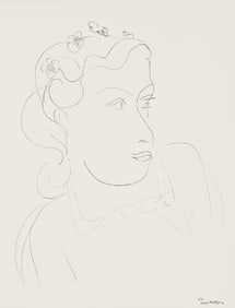 Henri Matisse, Serie O, var. 10 (Duthuit 9), Henri Matisse, Dessins, Themes et variations, Limited