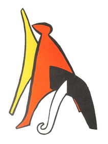 Alexander Calder, Sabot, Stabiles, Derriere le miroir, Limited Edition Lithograph