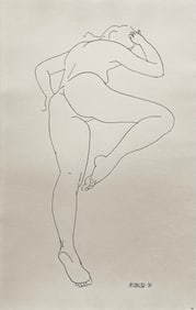 Henry Strater, Composition, 24 Drawings by Henry Strater, Limited Edition Lithograph