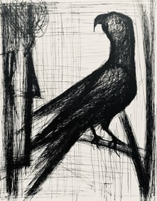 Bernard Buffet, Composition (Reinz 208-222), Voyages Fantastiques, Limited Edition Etching