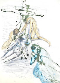 Salvador Dali, Composition (Michler/Lopsinger 1600; Field 69-3), Biblia Sacra, Limited Edition