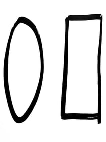 Ellsworth Kelly, Composition (Axsom Ib), Derriere le miroir, Limited Edition Lithograph