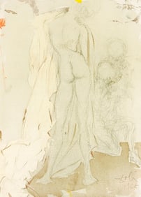 Salvador Dali, Composition (Michler/Lopsinger 1600; Field 69-3), Biblia Sacra, Limited Edition