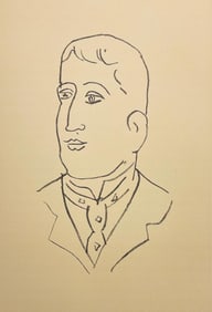 Henri Matisse, Composition (Duthuit 31), Apollinaire, Limited Edition Lithograph