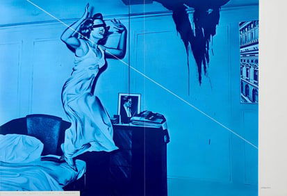 Pol Bury, Composition, Derriere le miroir, Limited Edition Lithograph