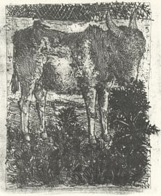 Pablo Picasso, L'Ane (The Donkey) (Orozco p.82), Histoire naturelle, Limited Edition Lithograph