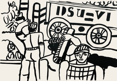 Fernand Leger, Composition, mes voyages