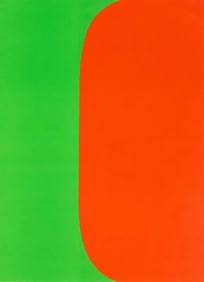 Ellsworth Kelly, Composition (Axsom Ib), Derriere le miroir, Limited Edition Lithograph