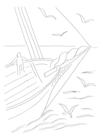 Henri Matisse, L'Azur, Poesies de Stephane Mallarme, Limited Edition Lithograph