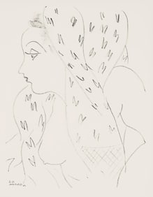 Henri Matisse, Serie L, var. 17 (Duthuit 9), Henri Matisse, Dessins, Themes et variations, Limited