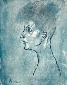 Pablo Picasso, Mother and Child (Orozco 95), Picasso: Fifteen Drawings, Limited Edition Lithograph