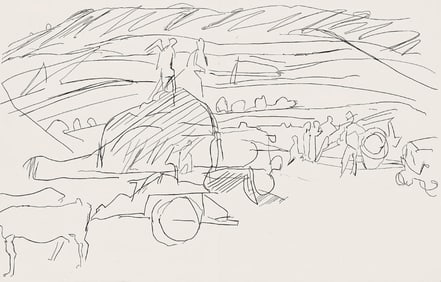 Jacques Villon, Composition (Ginestet/Pouillon 42-64), Hesiode, Les Travaux et les Jours, Limited