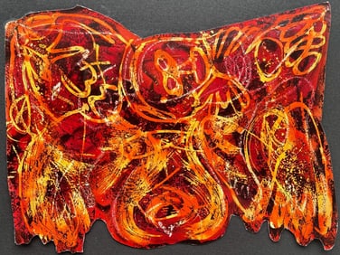 Alfonso Ossorio, Composition, Peintures initiatiques d'Alfonso Ossorio, Limited Edition Collotype