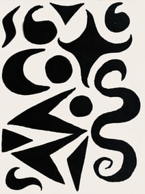 Alexander Calder, Composition, Calder, Musee National d'Art Moderne, Limited Edition Lithograph