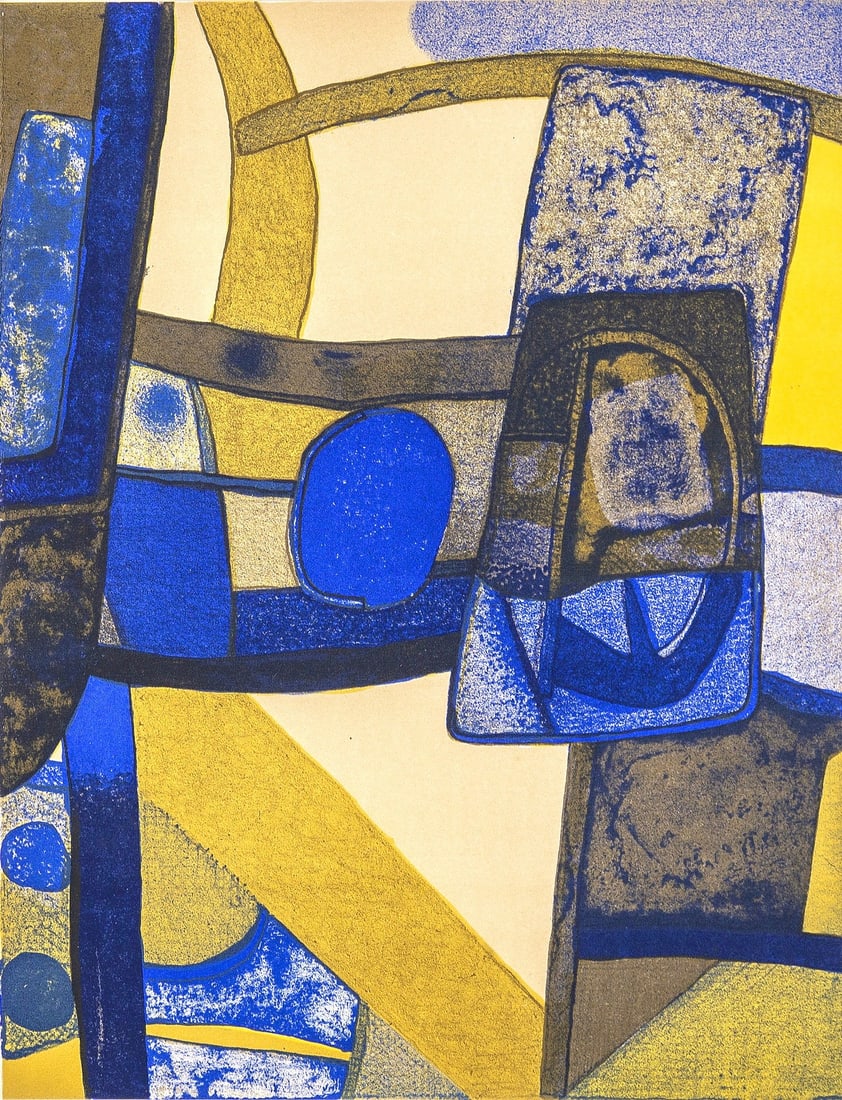 Maurice Esteve, Alalito, Souvenirs et portraits d'artistes, Limited Edition Lithograph (1 of 4)