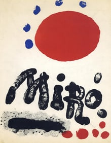 Joan Miro, Composition (Mourlot 206), Miro, Recent Paintings, Limited Edition Lithograph