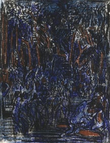 Andre Cottavoz, Composition, L'Odyssee, Limited Edition Lithograph