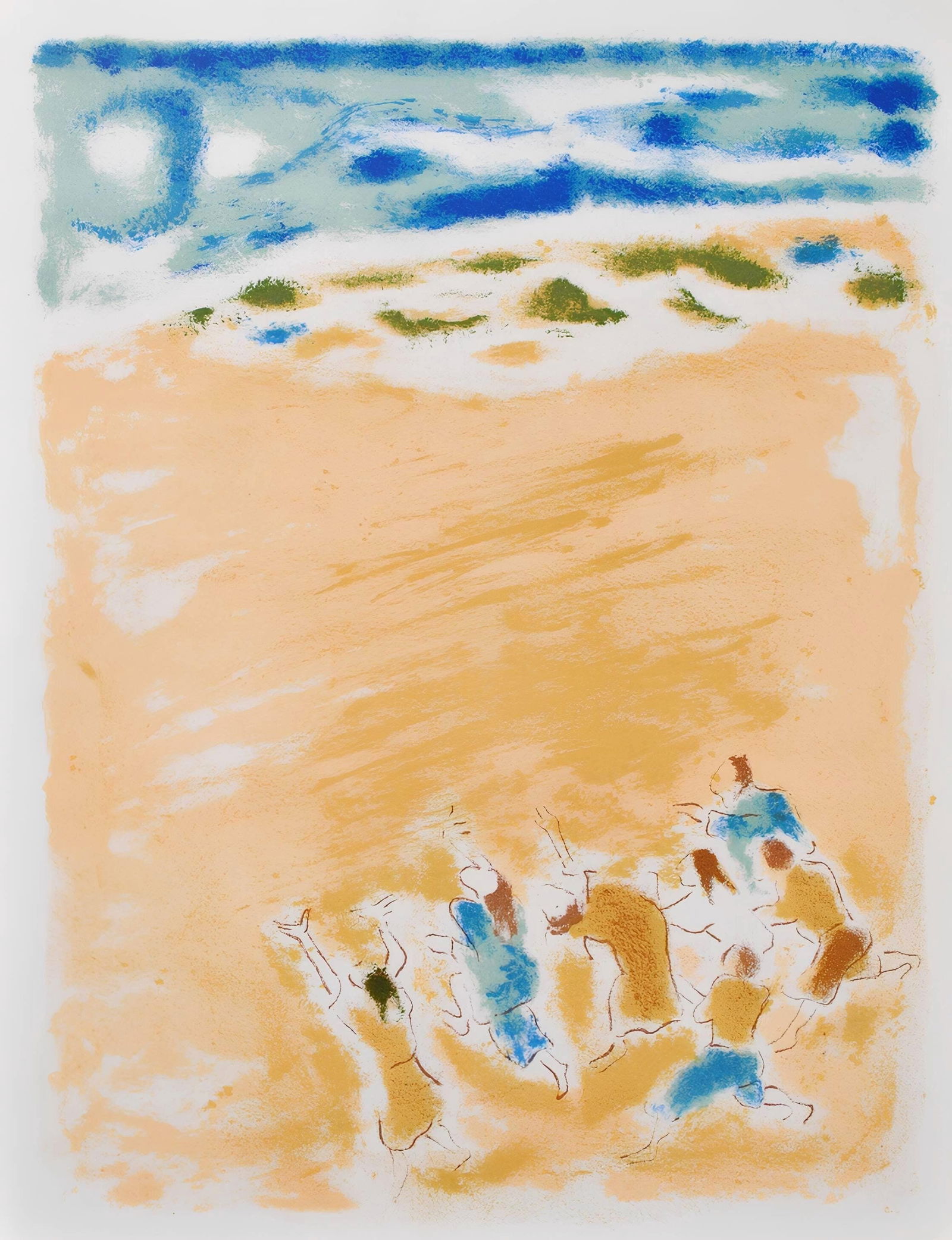 Jules Cavailles, Composition, Œuvres completes d'Albert Camus, Limited Edition Lithograph (1 of 4)