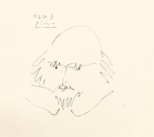 Pablo Picasso, Shakespeare XI (Bloch 1197), Picasso-Aragon Shakespeare, Limited Edition Lithograph